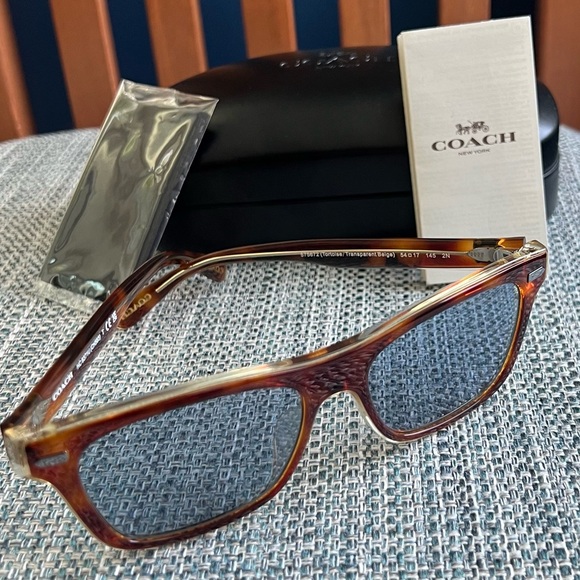 Coach Tortoise Sunglasses - Picture 1 of 8